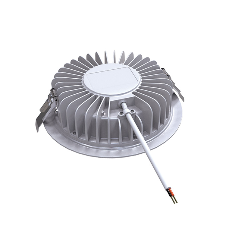 IP65 フリッカーフリーセンサー内蔵 LED ダウンライト 緊急時